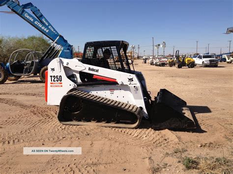 bobcat t250 skid steer loader|t250 bobcat specs.